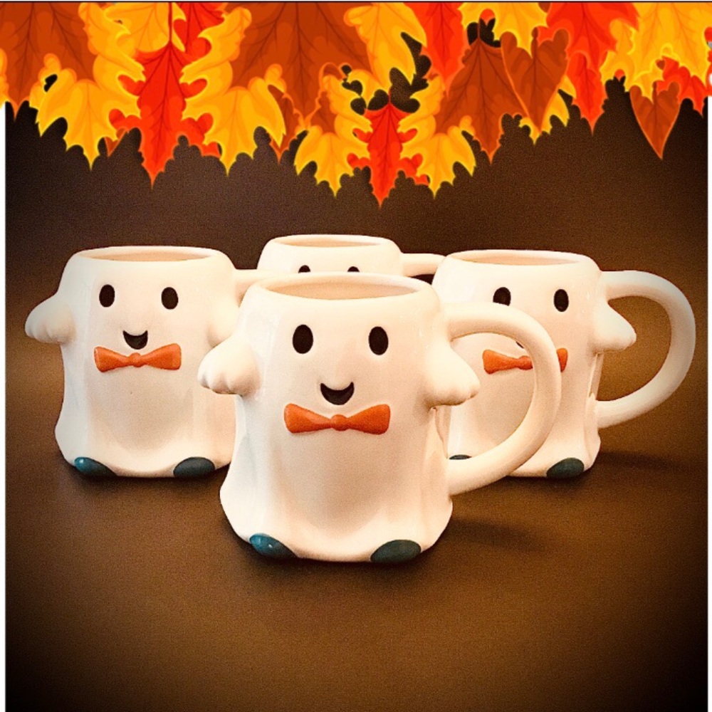 Set of “4” New Target Hyde and Eek Boutique Ghost Mugs - Picture 6 of 16